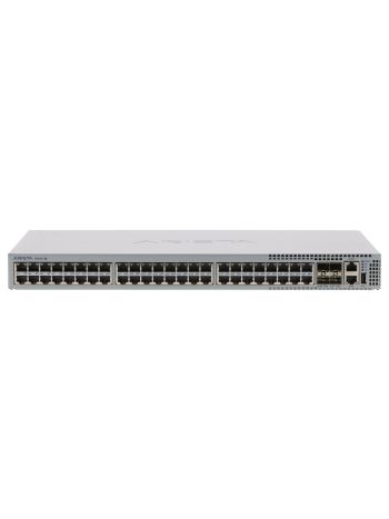 Switch Arista DCS-7010T-48, 48x RJ-45 1GbE, 4x 10GbE SFP+, 1U, alimentare redundantă