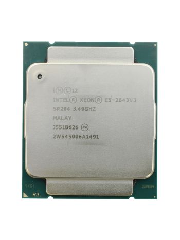 Intel Xeon E5-2643 V3 | 6 Core @ 3.40GHz (3.70GHz Boost, 135W TDP)
