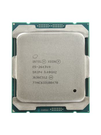 Intel Xeon E5-2643 V4 | 6 Core @ 3.40GHz (3.70GHz Boost, 135W TDP)