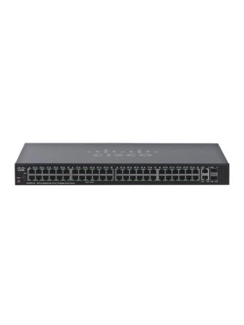 Switch Refurbished Cisco SG250X-48, 48 porturi Gigabit + 4x 10G (2x 10GBASE-T + 2x SFP+), Managed L2 Smart, 1U, 2 Ani Garantie