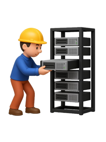 Instalare server in locatie (Cotatie)